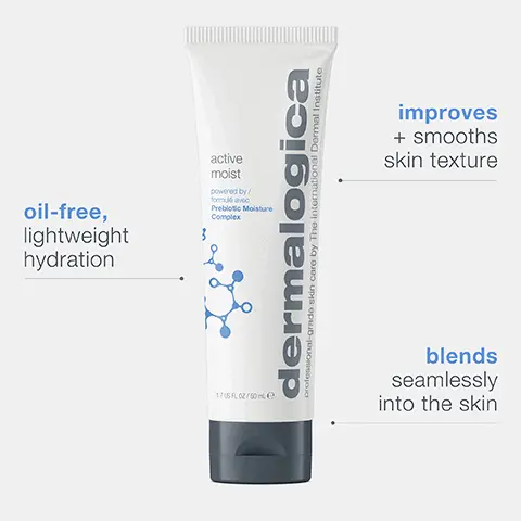 oil-free, lightweight hydration. improves + smooths skin texture. blends seamlessly into the skin. new jumbo size available.