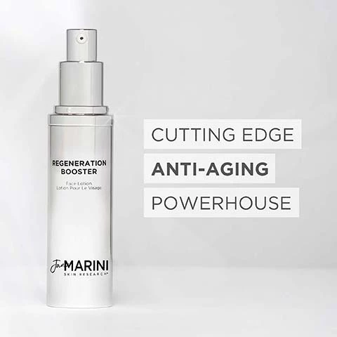 Image 1, cutting edge anti aging powerhouse. Image 2, patented formulation combines advanced growth factors, peptides and antioxidants to hydrate skin. reduce the appareance of fine lines and improve the appearance of texture and overall skin tone. Image 3, regeneration booster, growth factotrs help improve overall skin quality and reduce he appearance of fine lines and wrinkles. peptide = help reduce the appearance of fine lines and wrinkles. antioxidants = help sooth skin and reduce UV and environmental damage.
