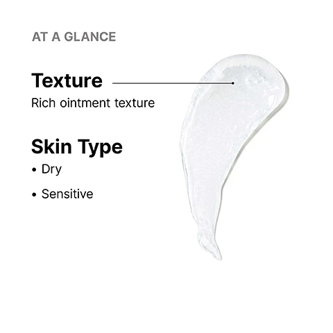 Image 1 - A smear of thick white ointment is shown next to the text AT A GLANCE Texture Rich ointment texture Skin Type Dry Sensitive. Image 2 - A petri dish contains a swatch of clear gel-like substance with text that reads KEY INGREDIENTS Aloe and Bisabolol These botanicals help provide relief to very dry skin. Pure Petrolatum This occlusive ingredient forms a protective barrier over vulnerable skin to help seal in moisture. Image 3 - A white tube of SkinCeuticals Hydra Balm with some product visible and text listing benefits, including CLINICALLY PROVEN RESULTS Hydrates and Soothes sensitive skin Acts as an occlusive barrier Helps Protect compromised skin SKINCEUTICALS HYDRA BALM HYDRATING OCCLUSIVE OINTMENT FOR TRAUMATIZED OR SEVERELY DRY SKIN. Image 4 - A smiling woman is shown next to text reading AESTHETICIAN INSIGHT Lock in moisture and protect your skin with this occlusive balm It creates a protective shield to lock in moisture and help repair dry irritated skin I love that you can use it alone or on top of your favorite moisturizer - Cori Ramos SkinCeuticals Pro and Licensed Aesthetician. Image 5 - A SkinCeuticals Hydra Balm tube and product swatch shown with a customer review that reads CUSTOMER REVIEW, 4 stars, Lovely - I use this when I have had microneedling, and when my skin becomes wind chapped or if Ive overdone it with the Rx retinoid. Its lighter than some of the recommended OTC ointments, which is a plus for oily skin. - Peggy Dermstore Customer, SKINCEUTICALS HYDRA BALM HYDRATING OCCLUSIVE OINTMENT FOR TRAUMATIZED OR SEVERELY DRY SKIN. Image 6 - Image showing a four-step morning skincare routine with products COMPLETE THE MORNING ROUTINE STEP 1 PREVENT C E FERULIC STEP 2 CORRECT EYE BALM STEP 3 MOISTURIZE HYDRA BALM STEP 4 PROTECT SHEER PHYSICAL UV DEFENSE SUNSCREEN SPF 50. Image 7 - COMPLETE THE NIGHTTIME ROUTINE shown as a four-step process with product bottles: Step 1 CLEANSE with Gentle Cleanser, Step 2 PREVENT with Resveratrol B E, Step 3 CORRECT with Eye Balm, and Step 4 MOISTURIZE with Hydra Balm.