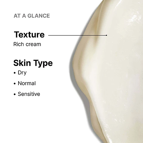 Image 1 - A swirl of cream is shown next to text that reads AT A GLANCE Texture Rich cream Skin Type Dry Normal Sensitive. Image 2 - A swatch of cream in a petri dish with lines pointing to text reading KEY INGREDIENTS Algae Extracts Three nutrient-rich algae extracts known to nourish and hydrate skin. Nourishing Plant Oils Grape seed and rose hip oils known to restore and maintain skin hydration. Essential Oil Blends Combination of lavender, rosemary, and peppermint oil, which are known to provide a soothing, refreshing feeling. Image 3 - A person applies white cream to their cheek, with text reading Deeply nourishes + restores dry skin. Image 4 - A jar of SkinCeuticals Emollience moisturizer with a swatch of cream on a glass surface and the text CLINICALLY PROVEN RESULTS Nourishes dry, dehydrated skin Restores skin moisture Ideal for high altitudes, cold, or dry climates SKINCEUTICALS EMOLLIENCE RICH, RESTORATIVE MOISTURIZER FOR NORMAL OR DRY SKIN MOISTURIZE. Image 5 - Image shows steps for applying face cream with text HOW TO APPLY Step 1 Once or twice daily, apply a generous amount of this face cream to the entire face, neck, and chest. Step 2 If using in the morning, apply after a SkinCeuticals vitamin C antioxidant serum and before a sunscreen. If using with a retinol at night, apply after retinol. and images showing hands taking cream from a jar labeled SKINCEUTICALS and applying cream to a face. Image 6 - A smiling woman with dark hair wears a black top and gold necklace next to the text AESTHETICIAN INSIGHT Emollience provides deep hydration and lasting comfort to dry skin or those living in arid climates. The rich texture glides and absorbs quickly, deeply nourishing the skin. - Cori Ramos SkinCeuticals Pro and Licensed Aesthetician. Image 7 - Image showing a customer review with 5 stars, a testimonial, and a jar of SkinCeuticals Emollience moisturizer with cream visible, reading CUSTOMER REVIEW The only moisturizer Ill ever need! - I found Emollience a few years ago and I will never again be without it. It is the perfect blend between creamy and moisturizing but also light and wearable. I have dry skin and this is my answer! - Jenna Dermstore Customer SKINCEUTICALS EMOLLIENCE RICH, RESTORATIVE MOISTURIZER FOR NORMAL OR DRY SKIN MOISTURIZE Image 8 - Four SkinCeuticals products are displayed showing a morning routine with text that reads COMPLETE THE MORNING ROUTINE STEP 1 PREVENT C E FERULIC STEP 2 CORRECT RETEXTURING ACTIVATOR STEP 3 MOISTURIZE EMOLLIENCE STEP 4 PROTECT SHEER PHYSICAL UV DEFENSE SUNSCREEN SPF 50. Image 9 - Diagram showing a four step nighttime skincare routine with text: COMPLETE THE NIGHTTIME ROUTINE STEP 1 CLEANSE REPLENISHING CLEANSER 150 ml / 5 fl oz STEP 2 PREVENT RESVERATROL B E 30 ml / 1 fl oz STEP 3 CORRECT RETEXTURING ACTIVATOR 30 ml / 1 fl oz STEP 4 MOISTURIZE EMOLLIENCE 60 ml / 2 fl oz.