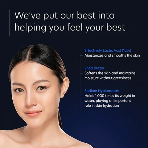 we've out our best into helping you feel your best. mandelic acid, provides cellular exfoliation that leaves skin bright. papain has gentle exfoliation properties. rice powder and pumice, physical exfoliants that slough away surface build up