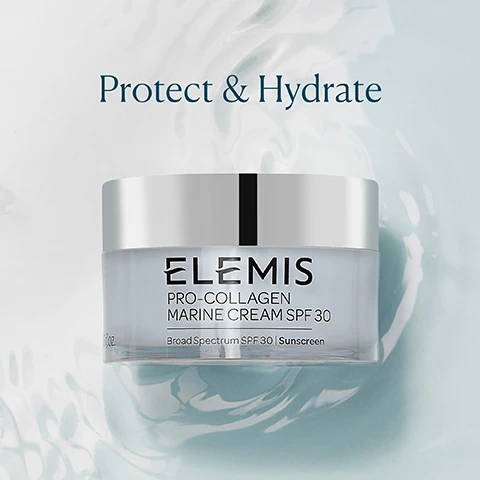Image 1, protect and hydrate. image 2, clinically proven to significantly reduce the appearance of fine lines and wrinkles in 14 days. to deliver instant and 24 hour hydration. independent clinical trials 2021, results based on 37 people over 4 weeks. image 3, ginko biboba defends skin from environmental stressors. chlorella calms and soothes skin. padina pavonica hydrates and supports anti-aging. image 4, which marine cream is right for you? original = smooth and hydrate. SPF = protect and hydrate. Ultra-rich = nourish and hydrate. Rose infused = soothe and hydrate. image 5, before and after. image 6, routine refresh. 1 = cleanse, 2 = exfoliate, 3 = hydrate.