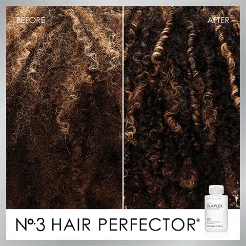 Image 1, 2 No3. Hair Perfector Before and After. Image 3, Before you wash your hair: No3 Hair Perfector Reduces breakage and visibly strengthens hair. Cleanse your hair: No4 Vond Maintenance Shampoo, clean, soft, shiny hair without stripping or dryness. Hydrate your hair: No5 Maintenance Conditioner, Nourishes hair to prevent frizz, damage and split ends. Image 4, The environment come first, together with out updated carbon negative footprint from 2015 to 2021. We eliminate 35mm pounds of GHG from being emitted to the environment. We save 44k gallons of water from being wasted. We protect 57mm trees from being deforested. Image 5, Hair Cuticle Before, Hair Cuticle After. Image 6,No3. Hair Perfector Before and After.