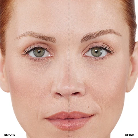 image 1, before and after. image 2, brow freeze extreme hold styling wax. image 3, step 1 = using a small amount apply using short, upward motions. step 2 = blend throughout the brow to create desired shape. step 3 = using the flat spatula lay hairs down flat for a laminated look. image 4, universal clear formula. flexiable brow styling. lifted and feathered brows. brow freeze extreme hold styling wax. image 5, pair with brow freeze dual sided applicator. flat spatula to lock and hold. spoolie brush to apply and lift. step 1 = use spoolie brush to apply and blend through the brow. step 2 = us flat spatula to shape and sculpt brows in place. finished look. image 6, firm custom spoolie and spatula - portion product using spatula on top of lid afrter closing jar, brush upwards using spoolie. ultimate stay lacquered hold - keeps everyday brows in place all day. crystal clear pomade - sets everyday brows without residue on any brow hair colour. laid and laminated brow looks - achieve look by applying brow freeze before brow pen or brow powder duo.