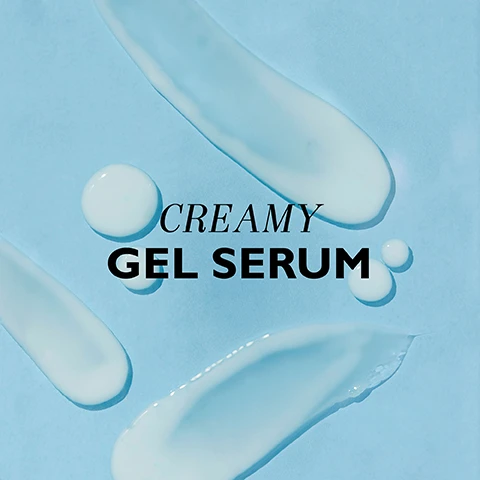 Image 2 - Light blue background with swatches and droplets of a light blue gel or cream, with the text CREAMY GEL SERUM. Image 3 - A before and after split image shows a womans face: the left side before treatment with natural skin texture and freckles, and the right side immediately after treatment with a healthy glow, accompanied by the text: BEFORE IMMEDIATELY AFTER* 100% agree skin looks immediately renewed with a healthy glow† *Unretouched photos. Individual results may vary. †Based on a 1-week consumer perception study on 38 women ages 25 to 55. Image 4 - A smiling woman with a dab of white cream on her cheek holds a light blue bottle of Peter Thomas Roth Water Drench Hyaluronic Glow Serum, with text Intensely hydrates for a dewy glow, CLINICAL SKIN CARE, 3% hydraconcence micro-peptide, 120 HOURS of enhanced hydration*, 75% hyaluronic acid complex, leaves skin moisturized & plump-looking with a beautiful dewy glow, for dry skin types, and 30 ml / 1 fl oz visible on the product. Image 5 - A light blue Peter Thomas Roth Water Drench Hyaluronic Glow Serum bottle with a silver cap is shown next to claims stating AFTER JUST 1 WEEK: 100% agreed skin looked renewed with a healthy glow*, 97% agreed skin felt refreshed with moisture*, 97% agreed skin appeared plump, smooth and less dry*; the bottle label also reads PETER THOMAS ROTH CLINICAL SKIN CARE WATER DRENCH® HYALURONIC GLOW SERUM 75% Hydrafence™ 120 HOURS of enhanced hydration 75% hyaluronic acid complex Leaves skin moisturized & plump-looking with a beautiful dewy glow For dry skin types 30 ml / 1 fl oz, and at the bottom a small disclaimer text reads *Based on a 1-week consumer perception study on 38 women ages 25 to 55. Image 6 - A blue and silver Peter Thomas Roth Water Drench Hyaluronic Glow Serum bottle is partially submerged in water, surrounded by text boxes detailing product benefits: 3% HYDRAFENCE™ helps provide 120 hours of enhanced hydration*, 75% HYALURONIC ACID COMPLEX drenches skin with plumping moisture, and 5% CERAMIDE COMPLEX helps improve the look of fine lines and wrinkles; the bottle label reads CLINICAL SKIN CARE PETER THOMAS ROTH WATER DRENCH® HYALURONIC GLOW SERUM 3% hydrafence™ helps provide 120 HOURS of enhanced hydration* 75% hyaluronic acid complex leaves skin moisturized & plump-looking with a beautiful dewy glow for dry skin types 30 ml / 1 fl oz, with a small disclaimer at the bottom stating *In a 28-day study on 48 subjects applying a 3% Hydrafence™ formulation twice daily, average skin hydration remained enhanced for 5 days (120 hours) after last application. Image 7 - An infographic with a blue watery background displays the Peter Thomas Roth Water Drench skincare routine in four steps with product bottles and jars, stating YOUR EVERYDAY WATER DRENCH® ROUTINE: STEP 1 Water Drench® Whipped Cream Cleanser, STEP 2 Water Drench® Ice-Facial Cooling Mist, STEP 3 Water Drench® Hyaluronic Glow Serum, and STEP 4 Choose your Water Drench® Moisturizer, with options for JELLY normal to oily skin, matte finish, ORIGINAL all skin types, silky finish, and RICH normal to dry skin, glowy finish.