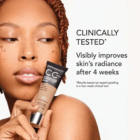 Image 1, CLINICALLY TESTED* Visibly improves skin's radiance after 4 weeks *Results based on expert grading in a four week clinical test. Image 2, 35N 37N, 40N, 70N, 75W, 60N, 50N, 43N, 30N, 25N, 85N, 90N, 20N. Image 3, number 1 dermatologist recommended coverage brand. skin security standards, dermatologist standards, dermatologist tested for safety, non comedogenic, sensitive skin tested, allergy tested. formula standards, high performance pigments, fragrance free, pthalate free, vegan formula.