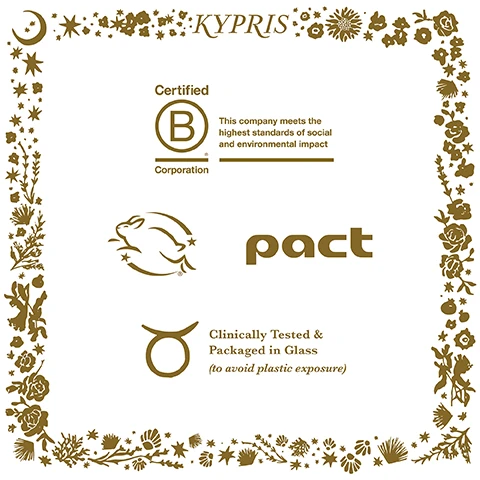 image 1, ceritified B corporation - this company meets the highest standards of social and environmental impact. cruelty free. clinically tested and packaged in glass (to avoid plastic exposure) image 2, our ingredients are one or more of - wild crafted, organic, no petroleum anything. clinically studied. cruelty free and vegan. sustainabily procured. synthetic fragrance. synthesized green chemistry. from women owned farms. image 3, daytime ritual. 1 = cleanse, 2 = apply deep forest clay for 5 to 20 minutes. 3 = rinse thoroughly. 4 = apply serums, beauty elixir and or moisturiser. image 4, clarifying exfoliation mask. sea salt = 71 minerals and elemts drom the sea to soothe skin's appearance. monmorillonite lay = a non drying mineral clay to clarify and physically exfoliate. sea algae = soothing botanical hydration from the sea. herbal acids = from an array of botanicals such as pink citrus of paradise and hibiscus flowers, a gentle chemical exfoliation to complement physical exfoliation.