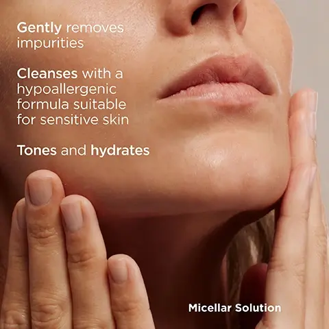 Image 1, gently removes impurities. cleanses with a hypoallergenic formula suitable for sensitive skin. tones and hydrates. image 2, hypoallergenic, alcohol free, soap free, fragrance free. image 3, after 4 weeks users reported. 91% cleansed without damaging the skin, 80% saw softer skin, 62% noted more luminous skin, 100% mentioned easy application. data on file, ISDIN corp 2023. image 4, soak a cotton pad, wipe gently on your face, neck eyes and lips. image 5, customer review said - great product a must have for your summer morning routine. image 6, join the loveisdin community. 1 = scan the QR code. 2 = earn points. 3 = enjoy rewards. join the loveisdin community. unique code guarantees quality and authenticity.
