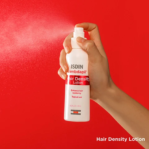 Image 1, hair density lotion. image 2, thickness and volume, nutrition nourishes hair and hair follicles, strength strong, healthy looking hair. image 3, diaminopyrimidine oxide promotes hair nutrition, ginkgo biloba antioxidant. d-biotin improves hair quality. image 4, apply to the scalp 5-7 days per week at night. do not wash after user no greasy texture. image 5, customer review = recommended by my dermatologist, very effective i've used it for about 5 years.