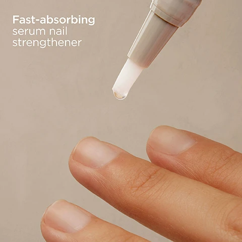 image 1, fast absorbing serum nail strengthener. image 2, cationic hyaluronic acid - hydrating. mastic oil - helps boost keratin production. image 3, before and after. visibly healthier nails and cuticles. image 4, after 4 weeks users said their nails were 97% harder and more hydrated. 97% nails grew faster. 93% more beautiful nails. 87% better cuticle appearance. image 5, increases nail strengths and promotes growth. hydrates the nail and cuticle. image 6, silanediol salicylate. pistacia lentiscus gum. cationic hyaluronic acid. image 7, apply to the nail and cuticle, covering the nail edges. use once a day on dry bare nails. image 8, join the loveisdin community. 1 = scan the QR code. 2 = earn points. 3 = enjoy rewards. join the loveisdin community. unique code guarantees quality and authenticity.