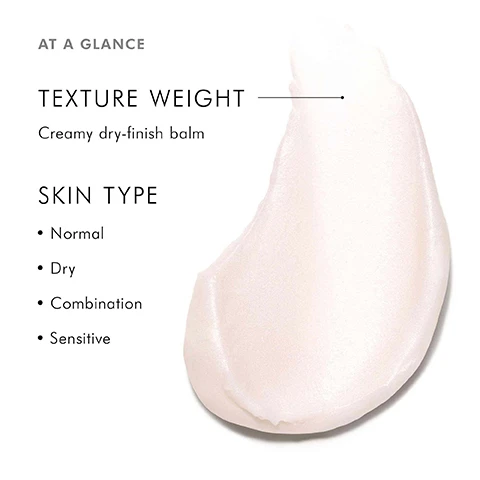 Image 1 - A creamy dry-finish balm is shown with text that reads AT A GLANCE, TEXTURE WEIGHT: Creamy dry-finish balm, and SKIN TYPE: Normal, Dry, Combination, Sensitive.
Image 2 - A close-up image of a clear bowl containing cream with three dollops, alongside text that lists key ingredients: 18% Concentrated Proxylane, 4.25% Wild Fruit Flavonoids, and 0.1% Glycyrrhetinic Acid, with descriptions of their benefits to the skin.
Image 3 - A close-up of a face showing a hand applying a cream to the cheek, with a label indicating it improves appearance of fine lines + five wrinkle types.
Image 4 - Side-by-side comparison of a womans forehead before and after 12 weeks of treatment, showing a smoother skin texture and reduced appearance of fine lines, with the text BEFORE on the left and AFTER 12 WEEKS AVERAGE RESULTS on the right.
Image 5 - Image of a jar of SkinCeuticals A.G.E. Interrupter Advanced cream with a dollop of cream beside it, featuring text that states clinically proven results: 14% reduction in the appearance of fine lines, 11.5% reduction in the appearance of forehead wrinkles, and 7% reduction in the appearance of crows feet.
Image 6 - Image shows a two-step application guide for a SkinCeuticals cream, featuring a person dispensing cream from a jar in Step 1, which reads Morning and evenings, dispense a small amount of cream onto clean hands, and a close-up of the persons face applying cream in Step 2, which states Apply a thin, even layer to the face, neck and décolleté.
Image 7 - A smiling woman with long dark hair wears a black uniform with a SkinCeuticals logo, and the image features text describing her perspective on A.G.E. Interrupter Advanced, including her name, Cori Ramos, and her role as a SkinCeuticals Pro and Licensed Aesthetician.
Image 8 - A bright and modern skincare treatment room is shown with a white treatment chair, various skincare products displayed on a nearby cart, and the text Clinically Formulated - Paraben-free - Alcohol-free - Dye-free prominently featured.
Image 9 - Image shows a skincare routine with four product bottles arranged in a row, labeled as steps: Step 1 Prevent with C E Ferulic, Step 2 Correct with HA Intensifier Multi-Glycan, Step 3 Correct with A.G.E. Interrupter Advanced, and Step 4 Protect with Physical Fusion UV Defense Sunscreen SPF 50.
Image 10 - Image shows a guide for a nighttime skincare routine with four products displayed in a row: Resveratrol B E, HA Intensifier Multi-Glycan, A.G.E. Advanced Eye, and A.G.E. Interrupter Advanced, with the headings STEP 1 PREVENT, STEP 2 CORRECT, STEP 3 CORRECT, and STEP 4 CORRECT.
Image 11 - A comparison chart for three anti-aging moisturizers shows their names and features: Metacell Renewal B3 targets early signs of photoaging for various skin types, Triple Lipid Restore 2:4:2 addresses moderate signs of aging for all skin types, and A.G.E. Interrupter Advanced focuses on advanced signs of aging also suitable for all skin types.