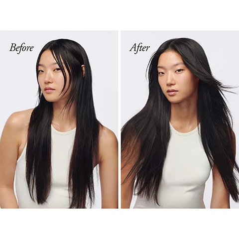 Image 1, before and after. Image 2, 91% felt scalp was less oily for 72 hours after use*. 90% felt products were lightweight and hair was cleaner at the roots**. *after using the shampoo and mist every third day within a period of 5 days. **after using the shampoo and mist at least 3 times in 10 days. Image 3, healthy hair starts at the scalp, serene scalp collection. anti dandruff and balancing collection = serene scalp shampoo, serene scalp conditioner, serene scalp exfoliating scrub, serene scalp leave on treatment. thinning hair = serene scalp treatment spray. oil control collection = serene scalp oil control shampoo, serene scalp oil control dry shampoo powder, serene scalp oil control treatment mist.
