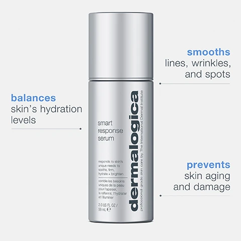 Image 1, smooths lines, wrinkles and spots. balances skin's hydration levels. prevents skin aging and damage. Image 2, new jumbo size available
