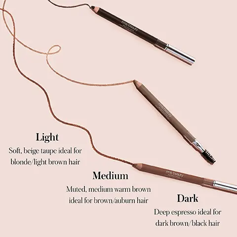 Image 1, Light Soft, beige taupe ideal for blonde/light brown hair Medium Muted, medium warm brown ideal for brown/auburn hair rme beauty Dark Deep espresso ideal for dark brown/black hair. Image 2, 100%
agree adds definition and fills in sparse areas creates natural looking brows blends seamlessly rms beauty back2brow panel crayon à sourcits backbrow rms beauty ms beauty crayon à s 12 hour wear Results observed in a 1 week consumer study on 33 individuals. Image 3, Skin-Loving Clean Ingredients Botanical Complex a blend of hibiscus and safflower, known to help promote healthy hair growth. Organic Jojoba Oil mimics skin texture for easy absorption. Vegetable Squalanea plant-based emollient that hydrates skin. Organic Beeswax rich in vitamins and antioxidants to protect skin while helping to retain optimal moisture