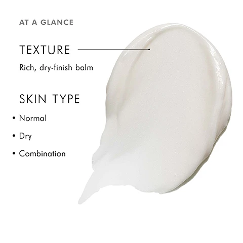 Image 1 - A close-up of a smooth, white balm is shown, with text indicating the texture as rich, dry-finish balm and suitable skin types listed as normal, dry, and combination.
Image 2 - A close-up image of a creamy product in a glass dish with text labels indicating key ingredients: 7.15% Concentrated Proxylane helps support skins integrity and correct visible signs of aging, 4.25% Wild Fruit Flavonoid Blend helps defend against glycation and protect against free radical damage, 3% Matrixyl 3000 supports skins natural firmness and elasticity, and 0.2% Glycyrrhetinic Acid helps counter dull tone linked to A.G.E. accumulation.
Image 3 - A close-up of a persons eye with a finger applying a cream under the eye, accompanied by text that reads reduces visible crows feet, puffiness, and dark circles.
Image 4 - A comparison image showing a close-up of a persons eye area labeled BEFORE on the left with visible wrinkles and AFTER 8 WEEKS on the right showing smoother skin texture; additional text reads AVERAGE RESULTS.
Image 5 - Image shows a step-by-step guide on applying SkinCeuticals A.G.E. Advanced Eye cream, with two steps: the first image depicts a hand holding the cream jar, and the second shows a person dabbing cream under their eye; text reads HOW TO APPLY, STEP 1: Using clean hands, lightly press into the jar to pick up a small amount of product, and STEP 2: Gently dab cream along the eye area, following the natural curve of the cheekbone and browbone. Do not apply directly to eyelids.
Image 6 - A smiling woman with long dark hair wearing a black medical scrub top featuring a SkinCeuticals logo, next to text discussing the benefits of A.G.E. Advanced Eye for skin care, including insights from Cori Ramos, a licensed aesthetician.
Image 7 - Image depicts a skincare morning regimen with four product stages: Step 1 is C E Ferulic, Step 2 is A.G.E. Advanced Eye, Step 3 is A.G.E. Interrupter Advanced, and Step 4 is Physical Fusion UV Defense Sunscreen SPF 50, with the text COMPLETE THE MORNING REGIMEN PRODUCTS SOLD SEPARATELY.
Image 8 - Image depicting a skincare nighttime routine with four products labeled as step 1: prevent, step 2: correct, step 3: correct, and step 4: correct, featuring the products Resveratrol B E, HA Intensifier Multi-Glycan, A.G.E. Advanced Eye, and A.G.E. Interrupter Advanced.
Image 9 - A white reclining salon chair is featured in the image, with text beside it that includes PRO FORMULA, Clinically Formulated, Paraben-free, Fragrance-free, and Dye-free.