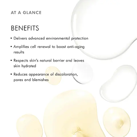 Image 1, AT A GLANCE BENEFITS • Delivers advanced environmental protection • Amplifies cell renewal to boost anti-aging results • Respects skin's natural barrier and leaves skin hydrated • Reduces appearance of discoloration, pores and blemishes • Improves visible signs of aging including 5 wrinkle types Image 2, CLINICALLY PROVEN RESULTS 37% Increased firmness 27% Reduction in the appearance of fine lines 36% Reduction in the appearance of wrinkles Pro52-weekly 50 mg 40-40 years old Results of week 20 (USA, 2011) SKINCEUTICALS CE FERULIC® Image 3, CLINICALLY PROVEN RESULTS -21% in the appearance of fine lines -16% in the appearance of visible discoloration -13% in the appearance of visible pores 1. PROTOCOL: A B week, single-center clinical study was conducted on 78 females with pick type, og 27-48, and mild to moderate wines, fees, pre opperance, rough skin teure, clarity, all complexion, clarity, discoloration. 40bjects had mild-to-moderate one marke/PE/PH. Cell Cycle Catalyst applied once daily in the evening followed by a moisturizes Efficacy and tolerance evaluations were conducted t 2. PROTOCOL AB week, single-center place, evaluator-blind, randomised con cosmetic clinical study was conducted on 48 females with patrick pe Veges 27- 60, and wrinkles, lines, rough skin texture, complexity to kito, dell as applied once daily over half of the face with the other half let ned. Participes followed regular anti-aging skincare routine on the full face for weeks. Efficacy and tolerance evaluations were conducted on baseline and post-application. SKINCEUTICALS CELL CYCLE CATALYST Image 4,Lightweight serum texture Image 5, BEFORE AFTER 8 WEEKS AVERAGE RESULTS Protocol: A 8 week, single-center dinical study was conducted on 78 females with Fitzpatrick type IV, ages 27-68, and mild to moderate wrinkles, fine lines, pore appearance, rough skin texture, clority, dull complexion, clarity, discoloration 40 subjects had mild-to-moderate acne marks/PE/PIH. Cell Cycle Catalyst was applied once daily in the evening followed by a moisturizer Efficacy and solerance evaluations were conducted at baseline and week 8. *Can be used before or afer on antioxidant serum Image 6, STEP 1 Apply 1/3 of a dropper amount of Cell Cycle Catalyst to dry face STEP 2 Apply 3-5 drops of C E Ferulic to face, neck and chest STEP 3 Apply a thin, even layer of A.G.E. Interrupter Advanced to face, neck and chest