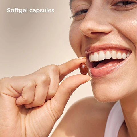 Image 1 - Hand holds a softgel capsule near a smiling mouth Softgel capsules Image 2 - A hand holds a jar of Sunisdin capsules with text on the jar reading SUNISDIN VITAox ULTRA Softgel Capsules Skin supplement Vitamin booster and text in the background reading With vitamins antioxidants and carotenoids Contributes to healthy skin maintenance and SUNISDIN Capsules. Image 3 - Image shows multiple SUNISDIN Capsules containers with text that reads Gluten free, Lactose free, SUNISDIN VITAAOx ULTRA Softgel Capsules, SUNISDIN Capsules. Image 4 - Image shows a jar of SUNISDIN Vitaox ULTRA Softgel Capsules with text on the jar reading SUNISDIN Vitaox ULTRA Softgel Capsules HELPS SKIN FIGHT PHOTOAGING Dietary Supplement - 30 Capsules One a day, and text above the jar reading Vitaox ULTRA Dermatologist and nutritionist formulated, and text at the bottom right reading SUNISDIN Capsules. Image 5 - A smiling woman holds a brown capsule in her mouth Take 1 capsule every morning with plenty of water SUNISDIN Capsules. Image 6 - Image shows a supplement facts label with the text Supplement Facts Serving Size: 1 Capsule Servings per Container: 30 Total Calories 4 Calories (18 kJ) Amount per Serving % Daily Value¹ Vitamin A (as Beta- carotene) 400 RAE** 44% Vitamin C (as Ascorbic Acid) 41 mg 46% Vitamin D3 (as Cholecalciferol) 5 mcg 25% Vitamin E (as D-alpha Tocopherol) 13 mg 87% Selenium (as Sodium Selenite) 42 mcg 76% Polypodium leucotomos Leaf Extract (Polypodium leucotomos Poir) (equivalent to 600 mg Polypodium leucotomos Dry Leaf) 60 mg *** Green Tea Leaf Extract (Camellia sinensis L. Kuntze) 50 mg *** Grapeseed Extract (Vitis vinifera L.) 10 mg *** Lycopene 8.5 mg *** Lutein (Marigold Flower Extract) 8 mg *** ¹Daily value based on a caloric intake of 2,000 calories for adults and children aged 4 and older. **RAE = Retinol Activity Equivalents ***Daily Value not established Other Ingredients: Sunflower Oil, Sunflower Lecithin, Maltodextrin, Dibasic Calcium Phosphate, Triglycerides, Starch, Arabic Gum, Yellow Beeswax, Zeaxanthin, Water and Medium Chain Triglycerides Capsule Ingredients: Gelatin, Glycerin, Red Iron Oxide and Black Iron Oxide.