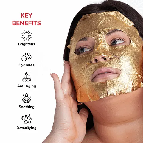 Key Benefits, Brightens, Hydrates, Anti-Aging, Soothing, Detoxifying. ACTIVE INGREDIENTS. Hyaluronic Acid, Bakuchoi, Amino Acids.