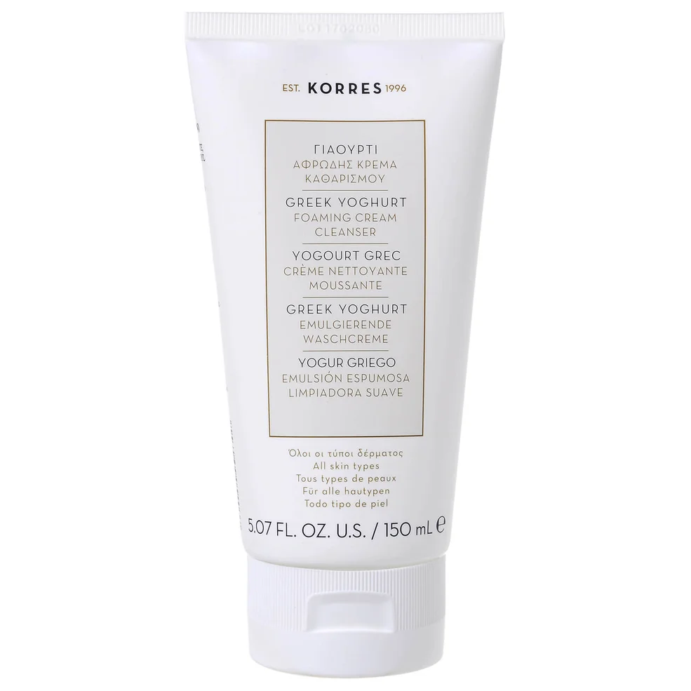 KORRES Greek Yoghurt Foaming Cream Cleanser Image 1