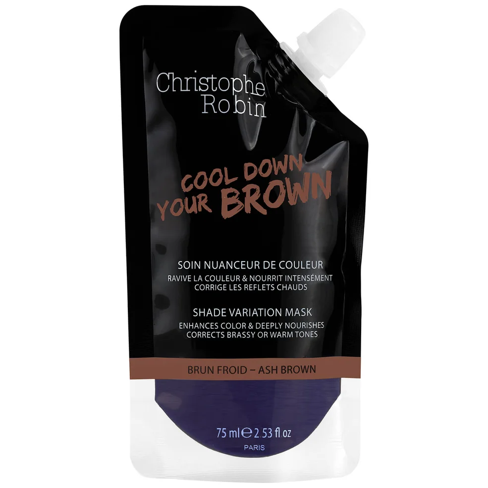 Christophe Robin Shade Variation Mask - Ash Brown Pocket 75ml Image 1
