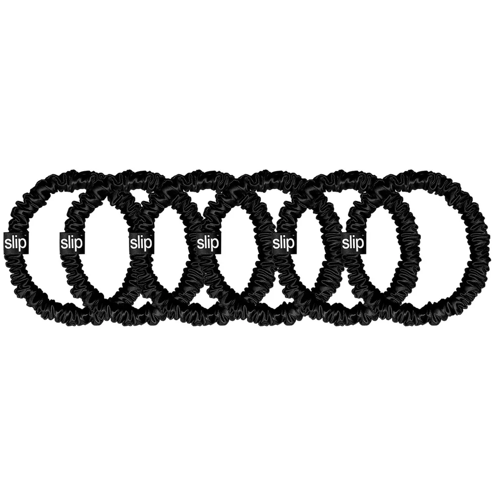 Slip Pure Silk 6-Pack Skinny Scrunchies (6 piece) Image 1