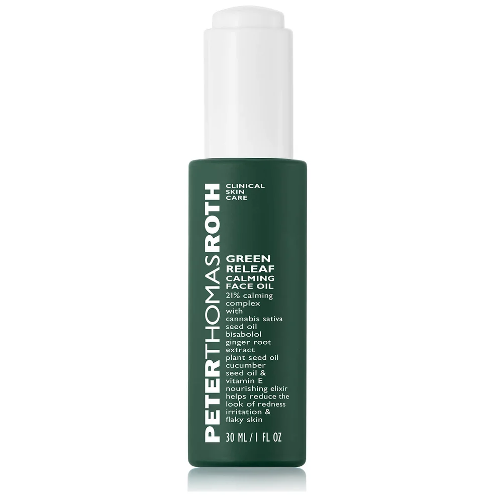 Peter Thomas Roth Green Releaf Calming Face Oil 30ml Image 1