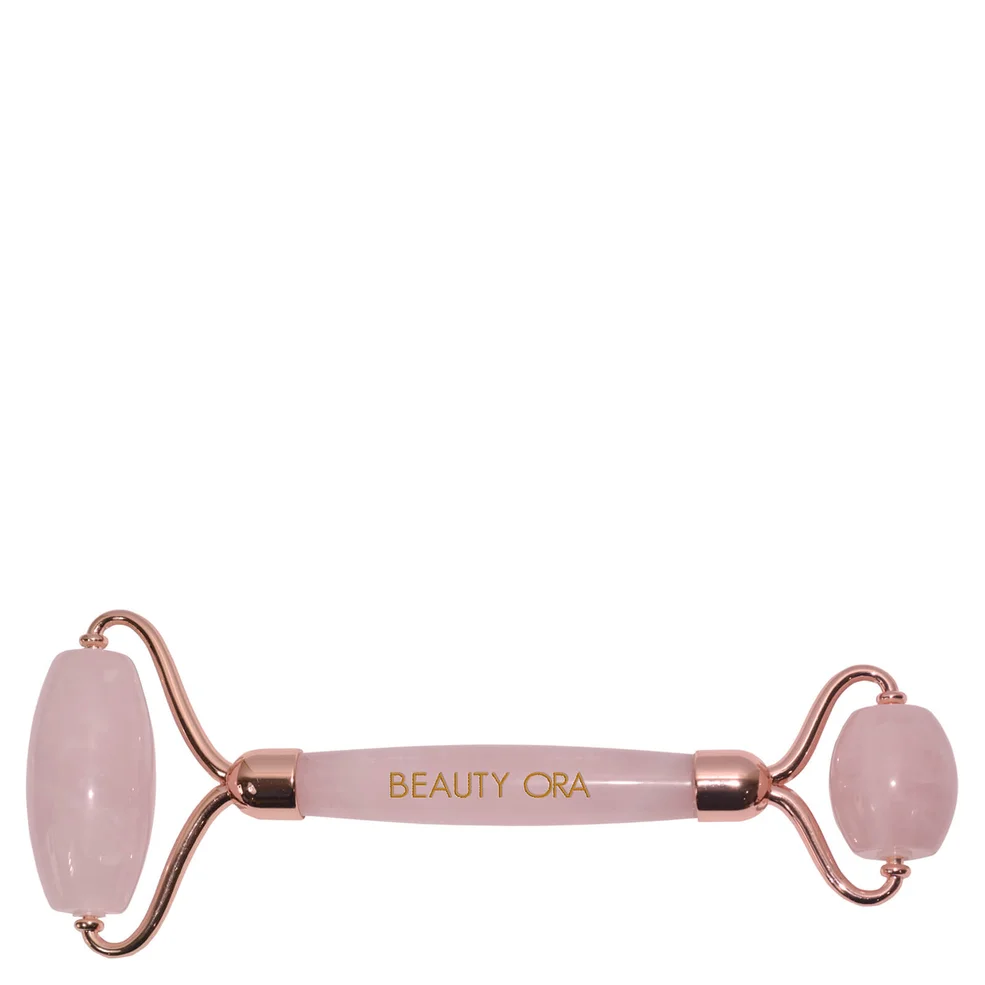 Beauty ORA Crystal Face, Eye and Body Roller - Rose Quartz Image 1