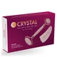 Beauty ORA Crystal Roller and Gua Sha Set for Face and Body - Rose Quartz