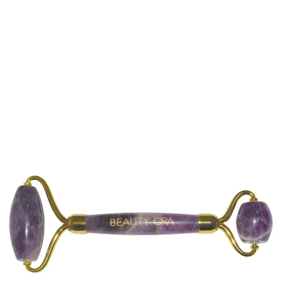 Beauty ORA Crystal Face, Eye and Body Roller - Amethyst Image 1