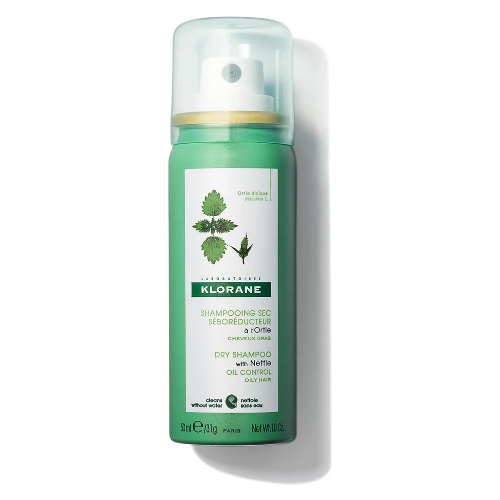 Klorane Dry Shampoo with Nettle Travel Size - Oil Control 1oz Image 1