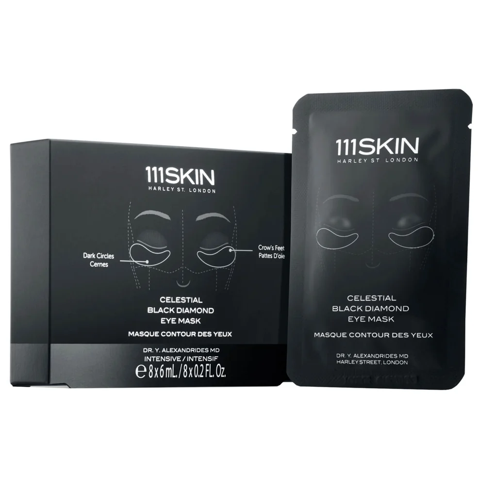111SKIN Celestial Black Diamond Eye Mask Box Image 1