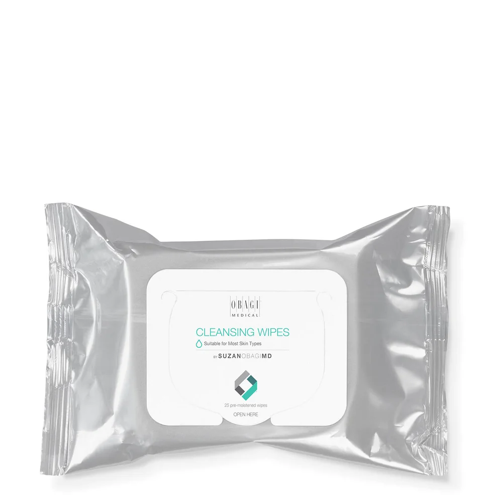 Obagi Medical On the Go Cleansing Wipes (Pack of 25) Image 1