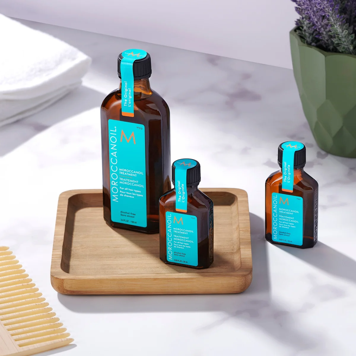 Moroccanoil Hair Original Treatment 3.4 oz / 100 ml Pump Included Moroccanoil Hair Original Treatment 3.4 oz / 100 ml Pump Included