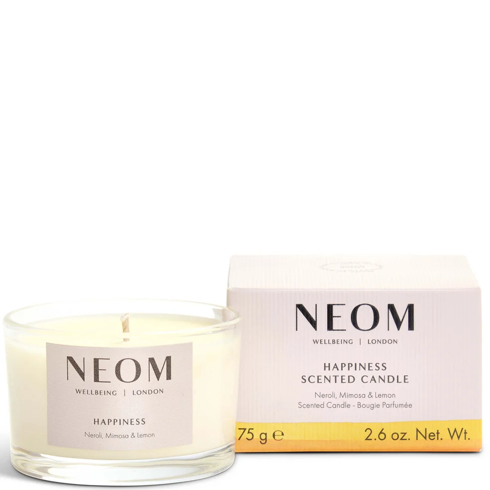 NEOM Happiness Scented Travel Candle Image 1