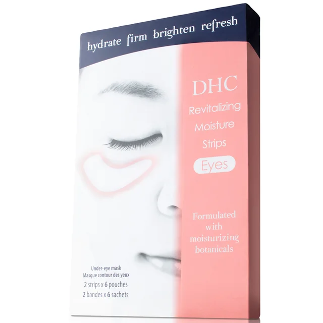 DHC Revitalizing Moisture Strips for Under Eye - 6 applications