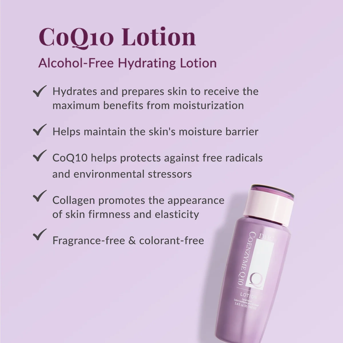 q10 and l carnitine lotion DHC CoQ10 Moisturizing Liquid Lotion -5.4 fl oz