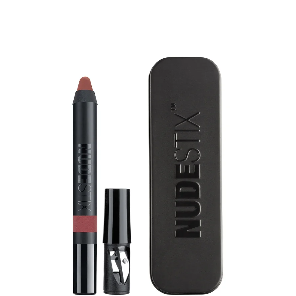 NUDESTIX Intense Matte Lip and Cheek Pencil - Purity Image 1