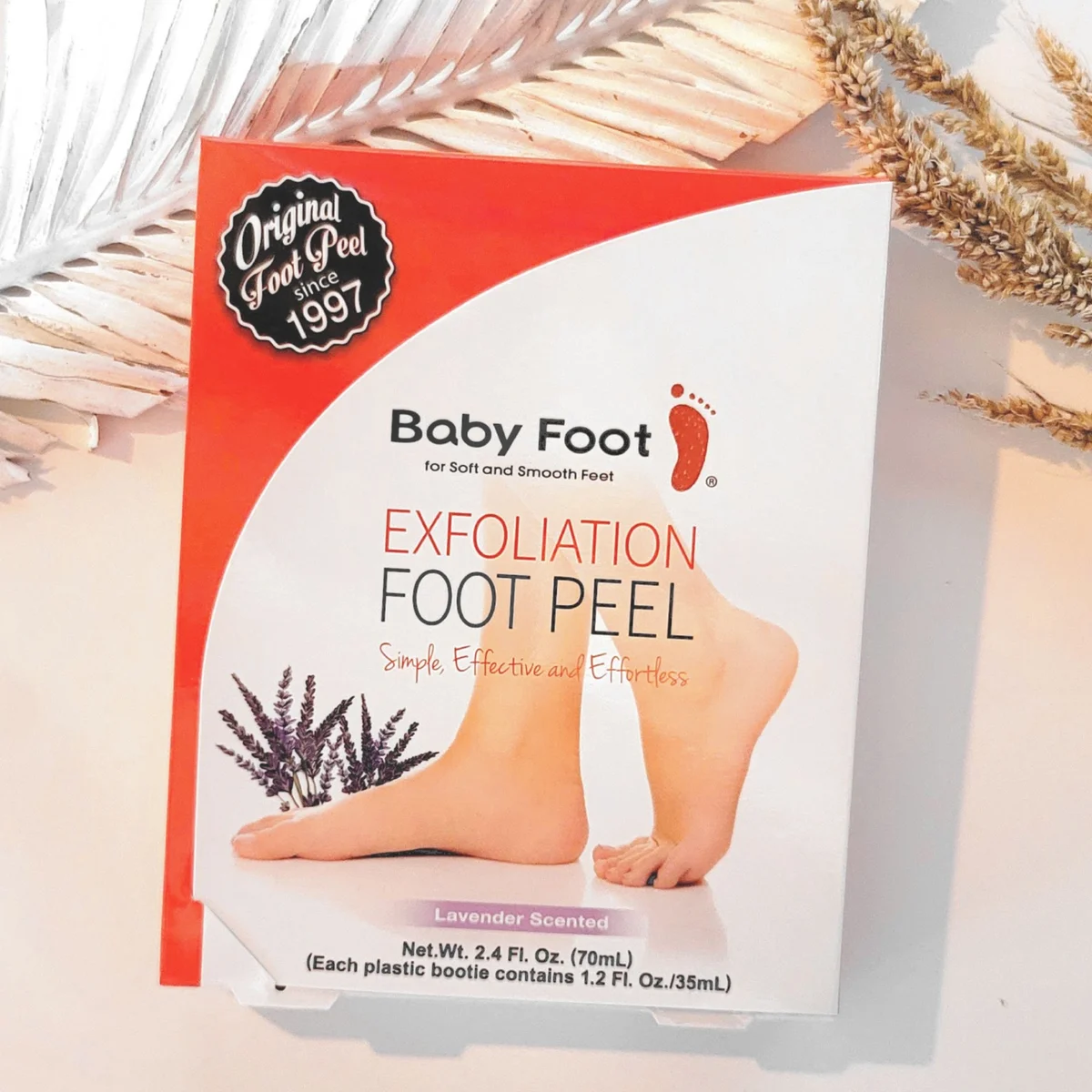 Baby Foot Easy Pack - Original Deep Skin Exfoliation for Feet (1 pair)