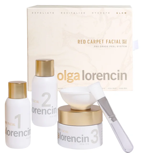 Olga Lorencin Skin Care Red Carpet Facial in a Box (5 piece)