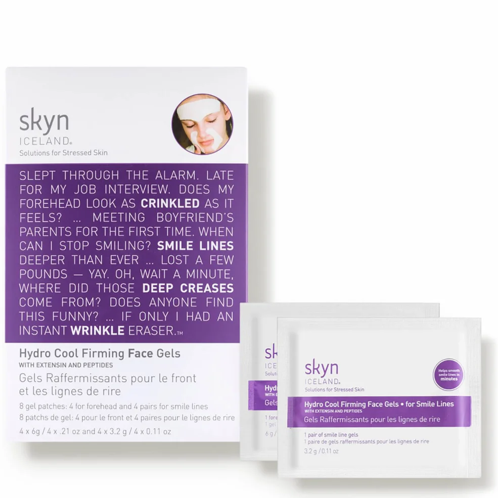 skyn ICELAND Hydro Cool Firming Face Gels (8 piece) Image 1