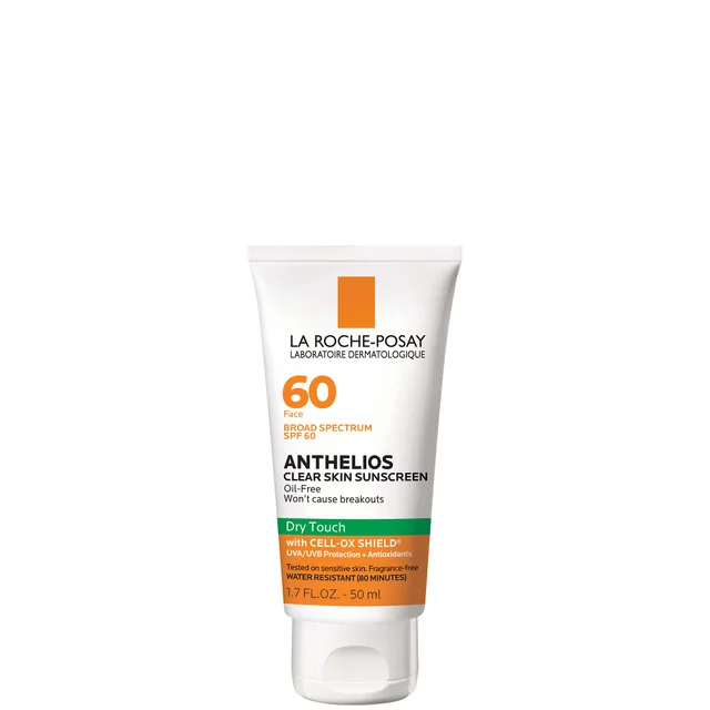 La Roche-Posay Anthelios 60 Clear Skin Dry Touch Sunscreen SPF 60 (Various Sizes)