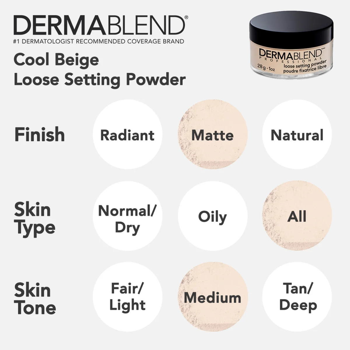 Dermablend Loose Setting Powder