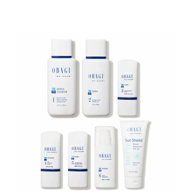 Obagi Medical Obagi Medical Nu-Derm Fx System - Normal to Dry (8 piece)