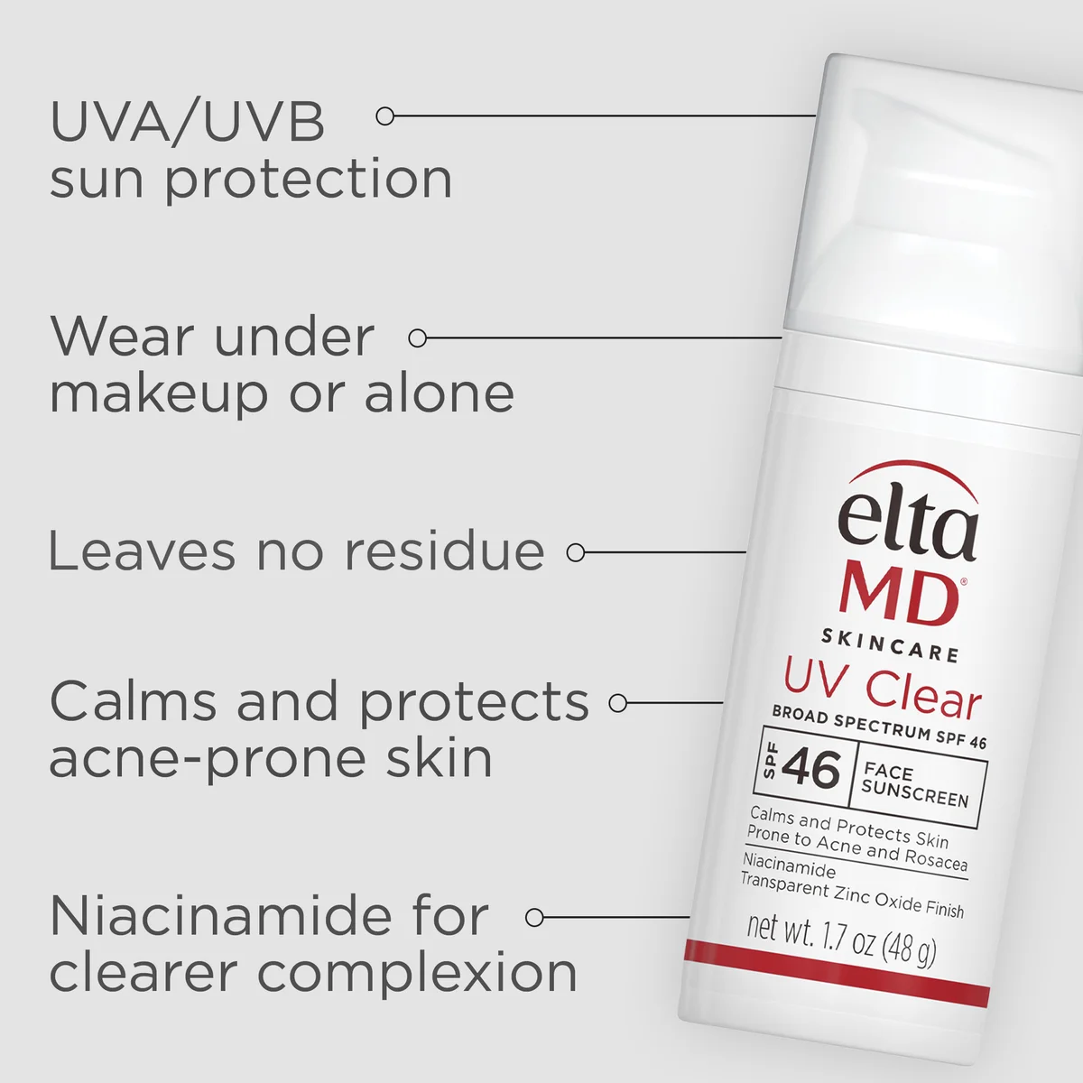 EltaMD UV Clear Broad-Spectrum SPF 46 (1.7 oz.)
