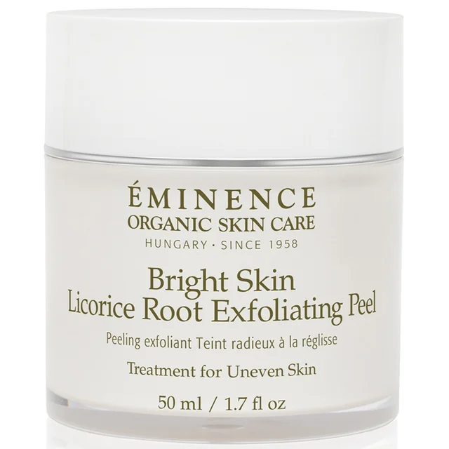 Eminence Organic Skin Care Bright Skin Licorice Root Exfoliating Peel
