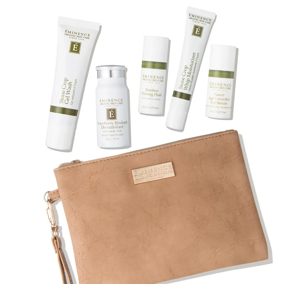 Eminence Organic Skin Care Must Have Minis Gift Set 5 piece Image 1