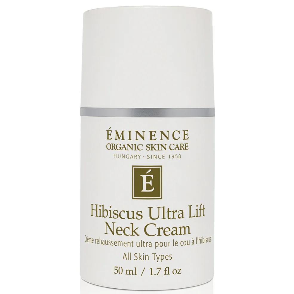 Eminence Organic Skin Care Hibiscus Ultra Lift Neck Cream 1.7 fl. oz Image 1