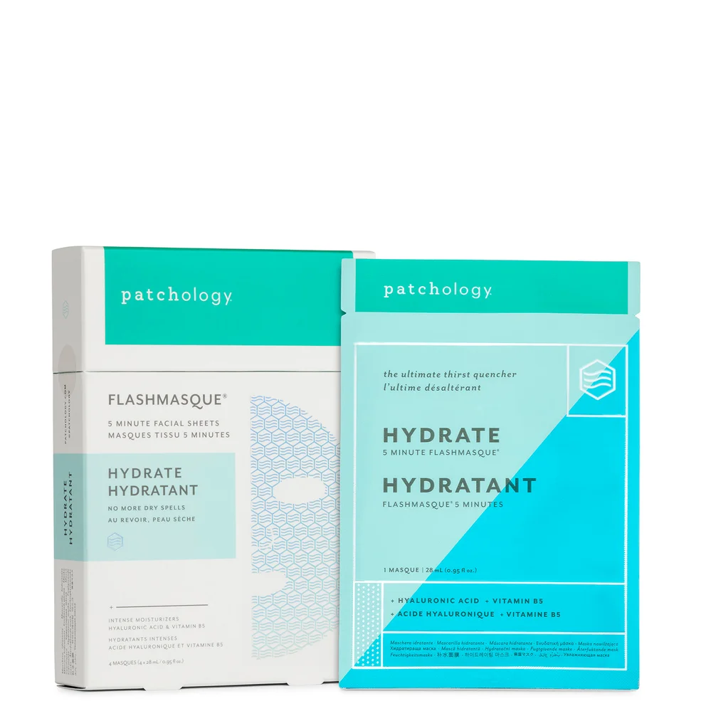 Patchology FlashMasque Facial Sheets - Hydrate (4 count) Image 1