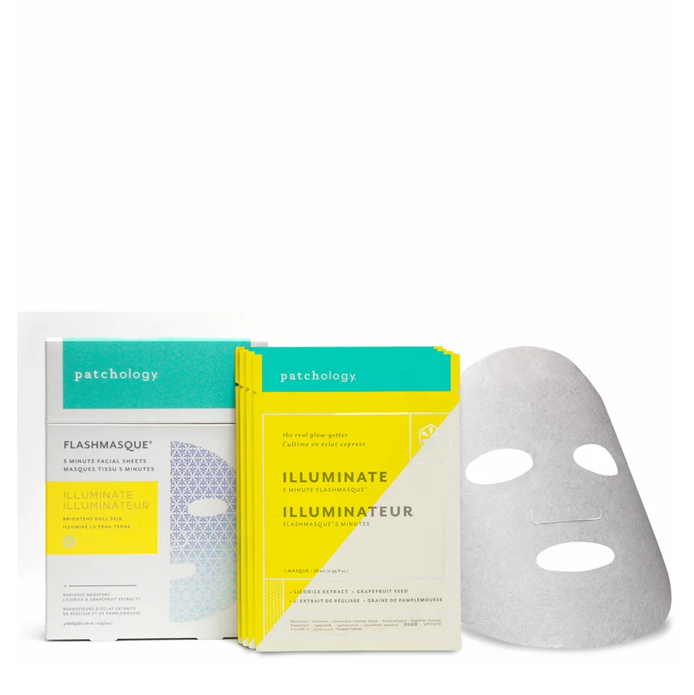 Patchology FlashMasque Facial Sheets - Illuminate (4 count) Image 1