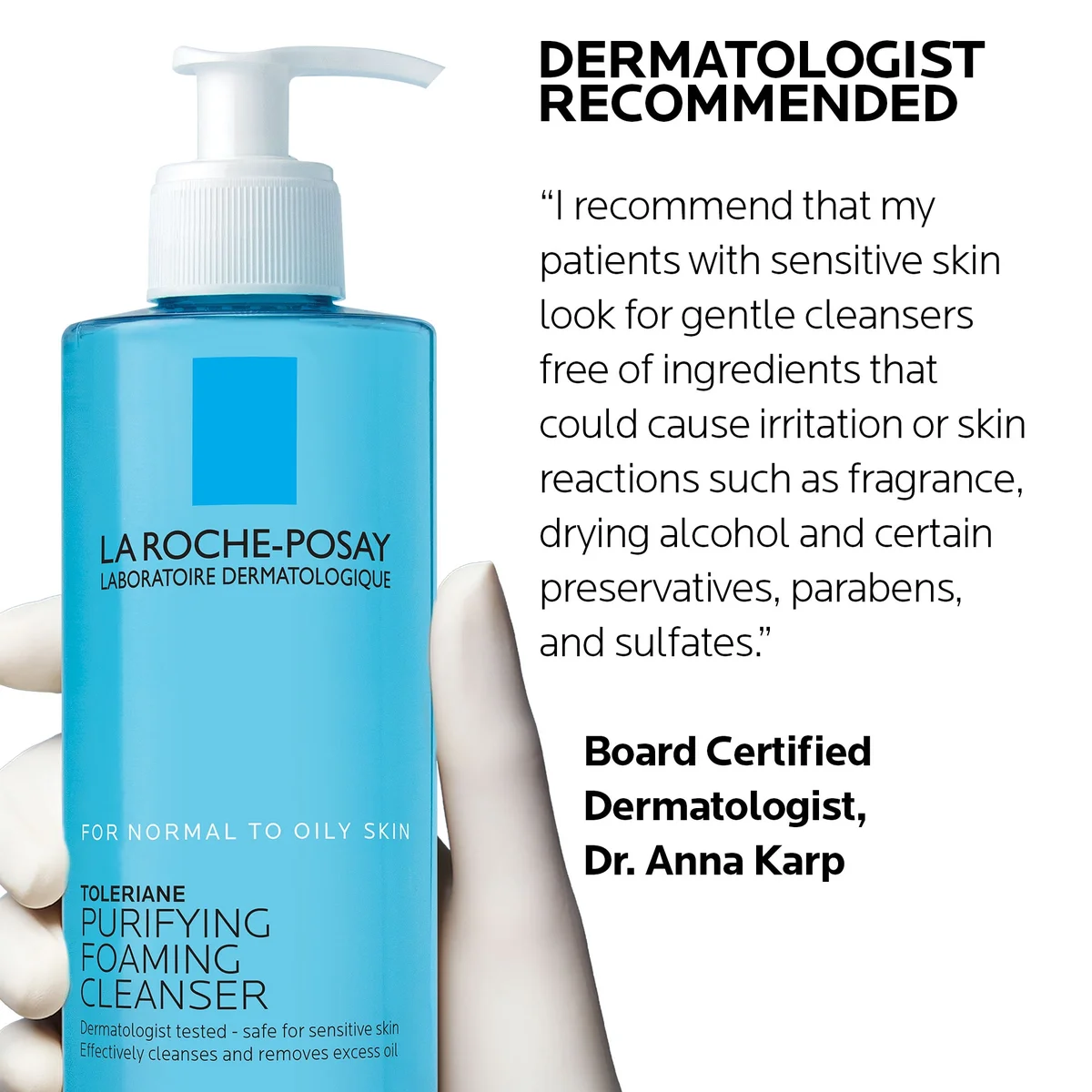 La Roche-Posay Toleriane Purifying Foaming Cleanser (Various Sizes)